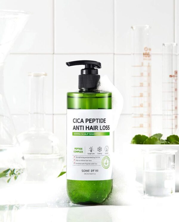 SOME BY MI Cica Peptide Anti Hair Loss Derma Scalp Shampoo (285ml) 4