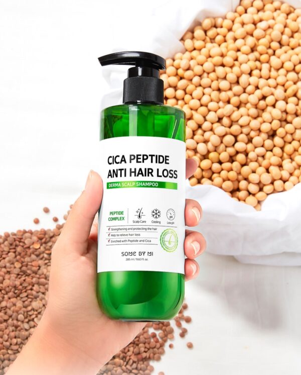 SOME BY MI Cica Peptide Anti Hair Loss Derma Scalp Shampoo (285ml) 7