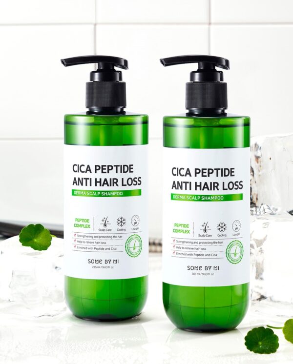 SOME BY MI Cica Peptide Anti Hair Loss Derma Scalp Shampoo (285ml) 8