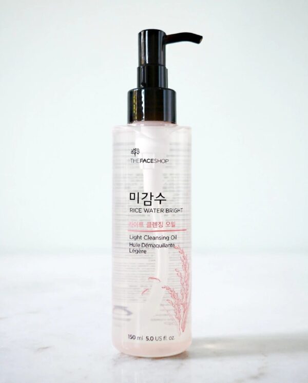 THE FACE SHOP Rice Water Bright - Light Cleansing Oil 5