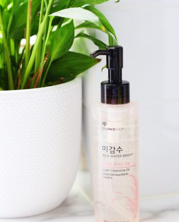 THE FACE SHOP Rice Water Bright - Light Cleansing Oil 8