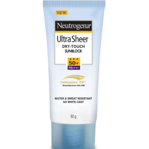 Neutrogena Ultra sheer dry-touch sunblock SPF 50+ 80ml