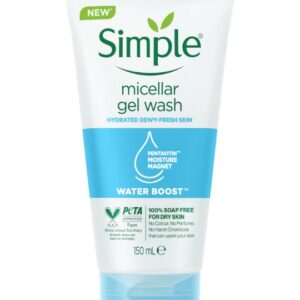 Simple Water Boost Micellar Gel Facial Wash 150ml