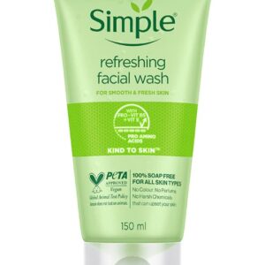 Simple Kind To Skin Refreshing Facial Gel Wash 150ml