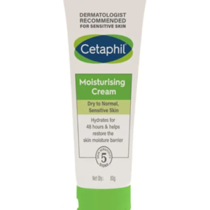 Cetaphil Moisturizing Cream Dry To Normal Sensitive Skin 80g