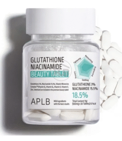 APLB Glutathione Niacinamide Beauty Tablet 500mg x 30 Tablets