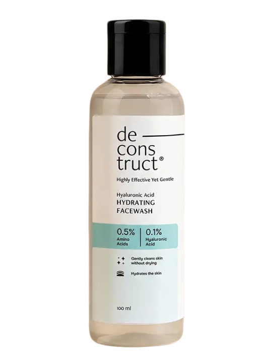 Deconstruct Hyaluronic Acid Hydrating Face Wash 100ml