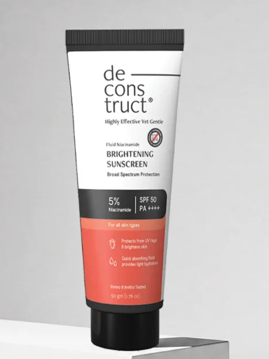 Deconstruct Fluid Brightening Sunscreen with spf 50+ 50gm