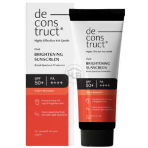Deconstruct Fluid Brightening Sunscreen with spf 50+ 50gm