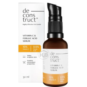 Deconstruct Vitamin C Serum For Face - 10% Vitamin C + 0.5 % Ferulic Acid