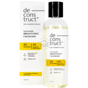 Deconstruct Niacinamide Brightening Face Wash - 2% Niacinamide + 2% Liquorice root extract