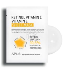 APLB Retinol Vitamin C Vitamin E Sheet Mask 25ml