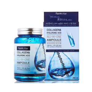 farm stay - collagen & hyaluronic acid all-in one ampoule - 250ml