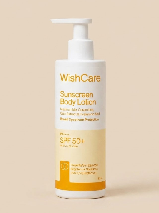 WishCare SPF 50 Sunscreen Body Lotion 200ml