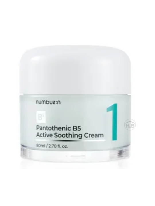 Numbuzin No.1 Pantothenic B5 Active Soothing Cream 80ml