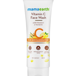 Mamaearth vitamin C face wash with vitamin C and turmeric for skin illumination