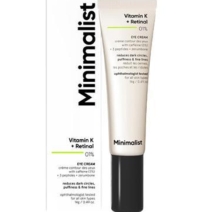 Minimalist Vitamin K + Retinal 1% Eye Cream