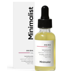 Minimalist AHA BHA 10% Face Exfoliator 30ml