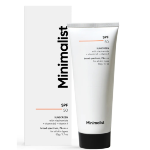 Minimalist SPF 50 Sunscreen 50g