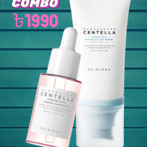 CENTELLA COMBO: SKIN1004 Poremizing Fresh Ampoule 30ml & SKIN1004 Hyalu-Cica Water-Fit Sun Serum 50ml