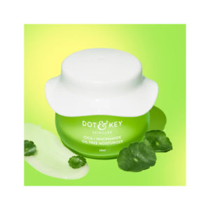 Dot & Key Cica Calming Oil Free Moisturizer for Acne Prone Skin 15ml