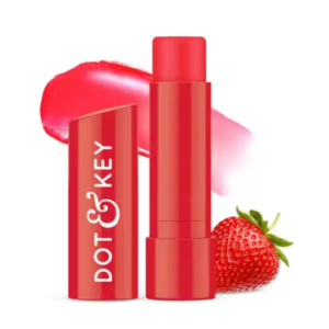 Dot & Key SPF 50+ Barrier Repair Hydrating Strawberry Red Tinted Lip Balm 4.5g