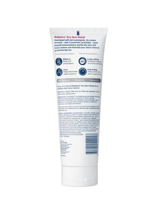CeraVe Diabetics Dry Skin Relief Moisturizing Cream 236ml - Image 4