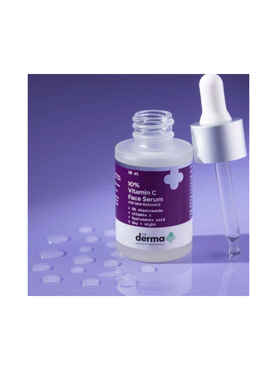 The Derma Co 10% Vitamin C Face Serum 30ml - Image 7
