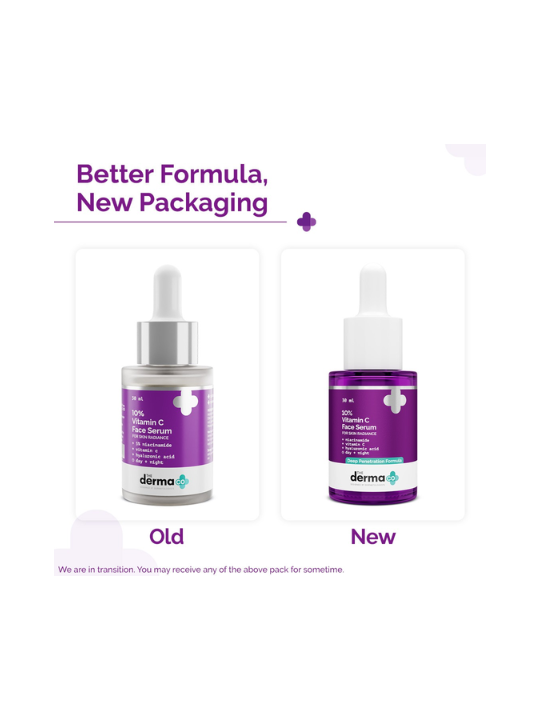 The Derma Co 10% Vitamin C Face Serum 30ml - Image 2
