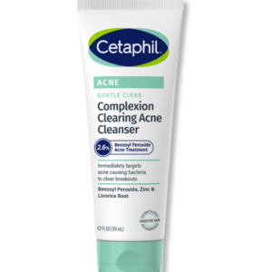 Cetaphil Gentle Clear Complexion Clearing Acne Cleanser 124ml