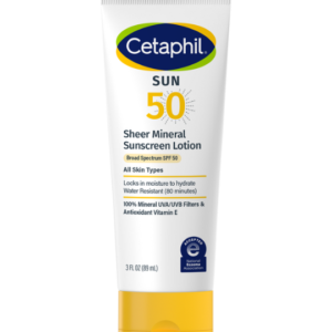 Cetaphil Sheer Mineral Sunscreen Broad Spectrum SPF 50 89ml