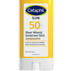 Cetaphil Sheer Mineral* Sunscreen Stick SPF 50